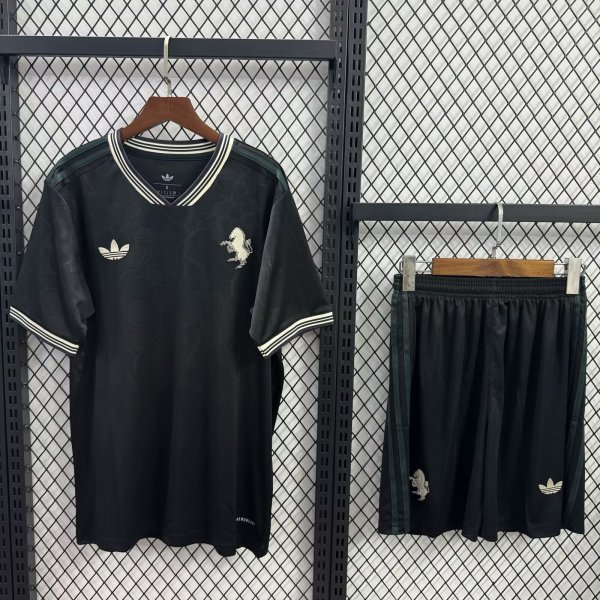 Juventus Third Away With Pants Sets  Fans  1:1 Quality Soccer Jersey   25-26