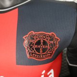 Bayer Leverkusen Home Player 1:1 Quality Soccer Jersey  23-24