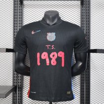 Barcelona  Away Player （配广告） 1:1 Quality Soccer Jersey 25-26