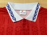 Retro Chile Home  Long Fans 1:1 Quality Soccer Jersey  1995