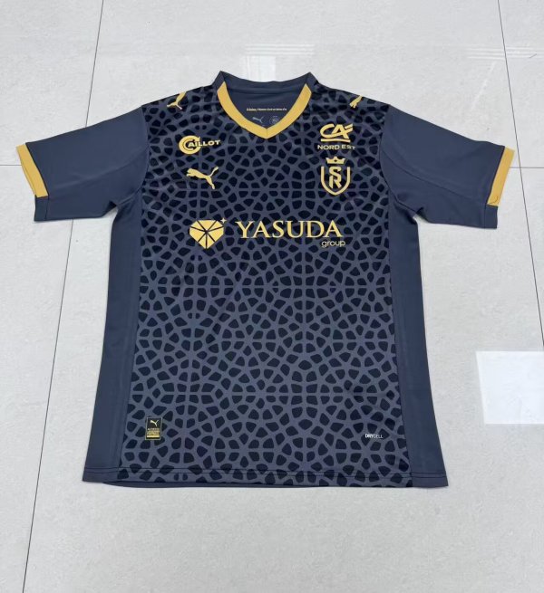 Stade de Reims Home Fans 1:1 Quality Soccer Jersey 25-26