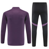 Manchester United Training Tracksuit Purple (Kids And Man )  1:1  25-26