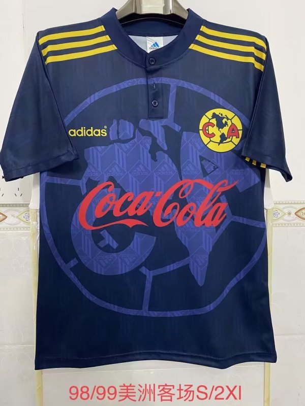 Retro America away fans 1:1 Quality Soccer Jersey  1998-1999