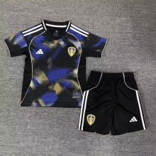 Leeds United Third Away  Kids 1:1 Quality Soccer Jersey  25-26