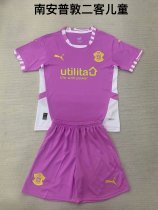 Southampton third away kids  1:1 Quality Soccer Jersey   24-25