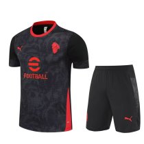 AC Training  Fans Kits  1:1 Quality Soccer Jersey 25-26 (Kids And Man )