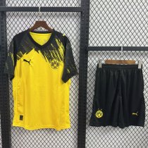 Dortmund Home With Pants Sets Fans 1:1 Quality Soccer Jersey  25-26
