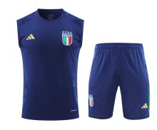 Italy Training clothing Vest set  1:1 Quality Soccer Jersey    24-25
