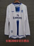 Retro Chelsea  long  Away 1:1 Quality Soccer Jersey   2003-2005