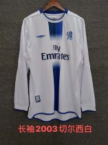Retro Chelsea  long  Away 1:1 Quality Soccer Jersey   2003-2005