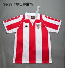 Retro Bilbao Home 1:1 Quality Soccer Jersey   1997-1998