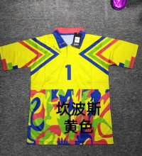 Retro Mexico Goalkeeper #1 j.campos 1:1 Quality Soccer Jersey 1998