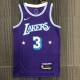 Los Angeles Lakers City Edition 75 Year  Prople #3 DAVIS 1:1 Quality NBA Season Jerseys 2022
