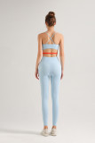 yoga clothes  Bleached Strap Hidden Blue/George Blue Strap Set