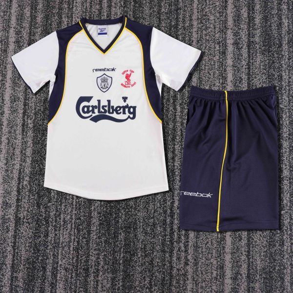 Retro Liverpool  away Kids  2001-2002