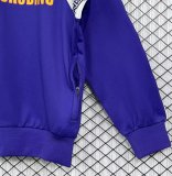 Retro Florence Jacket purple   1:1 Quality Soccer Jersey 1985-1986