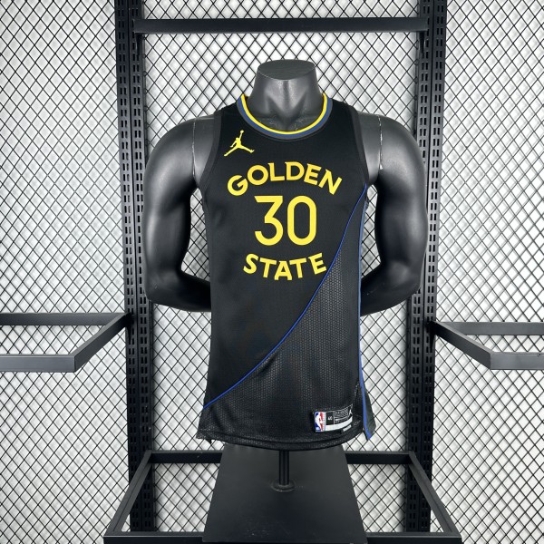 Golden State Warriors BLACK JORDAN #30 CURRY 1:1 Quality NBA Season Jerseys 2025