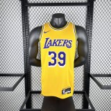 Los Angeles Lakers Yellow #39 HOWARD 1:1 Quality NBA Season Jerseys 2023