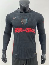 Barcelona Away Long  Travis Scott Co branded version Special Edition player  1:1 Quality Soccer Jersey 25-26