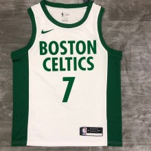 Boston Celtics White #7 BROWN  1:1 Quality NBA Jerseys  2021