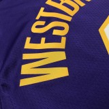 Los Angeles Lakers Purple #0 WESTBROOK  1:1 Quality NBA Season Jerseys