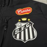 Santos   Windbreaker  black  white  green 24-25