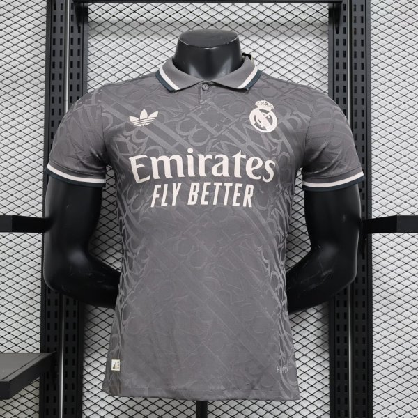 Real Madrid  third away Player  1:1 Quality Soccer Jersey   24-25