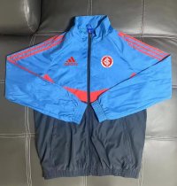 SC Internacional Windbreaker  White Blue 1:1 Quality Soccer Jersey  25-26