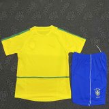 Retro Brazil Home   Kits Suit  2002