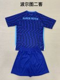 Porto third away Kids 1:1 Quality Soccer Jersey   24-25
