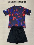 Rangers third  Away  kids  1:1 Quality Soccer Jersey   24-25