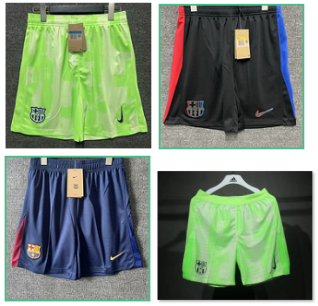 Barcelona pant pants shorts  away home third away   1:1 Quality Soccer Jersey
