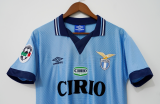 Retro  Lazio Away 1:1 Quality Soccer Jersey  1996-1997