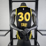 Golden State Warriors BLACK City Edition #30 CURRY 1:1 Quality NBA Season Jerseys 2024