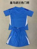 Real Madrid goalkeeper kids 1:1 Quality Soccer Jersey  24-25