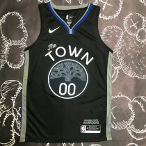 Golden State Warriors Grey Retro  #00 KUMINGA 1:1 Quality NBA Season Jerseys 2020