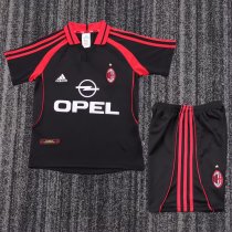 Retro AC milan home Kids   1:1 Quality Soccer Jersey   2000-2001