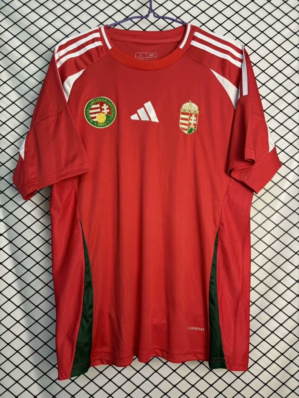 Hungary home  Fans  1:1 Quality Soccer Jersey  24-25