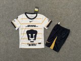 Pumas kids  home Fans 1:1 Quality Soccer Jersey   25-26