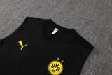 Dortmund  vest black    training  fans  1:1 Quality Soccer Jersey  24-25