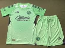 Club America  Goalkeeper Green Kids 1:1 Quality Soccer Jersey 25-26