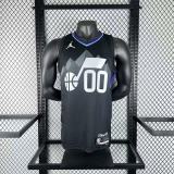 Utah Jazz  Black #00 MARKKANEN 1:1 Quality NBA  Season Jerseys 2026
