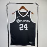 Los Angeles Lakers GiGi Commemorative Edition Kobe #24 BRYANT Black   1:1 Quality NBA Season Jerseys