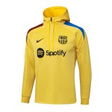 barcelona hoodie Jacket  Tracksuit   1:1 Quality Soccer Jersey   25-26