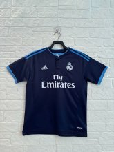 Retro Real madrid away 1:1 Quality Soccer Jersey  2015-2016