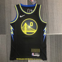 Golden State Warriors Black Mexico Retro #0 PAYTON II  1:1 Quality NBA Season Jerseys  2022