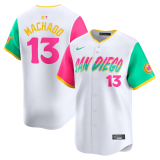 MLB San Diego Padres  fans white baseball  Jerseys  2025