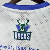 Retro Milwaukee Bucks Mitchellness  White 1:1 Quality NBA Jerseys  2026