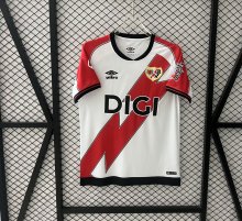 Rayo Vallecano Home Fans   1:1 Quality Soccer Jersey   25-26
