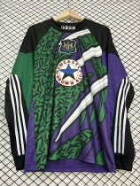 Retro Newcastle long goalkeeper green    1:1 Quality Soccer Jersey   1995-1996